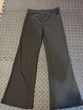 Black Wide Leg Yoga Pants